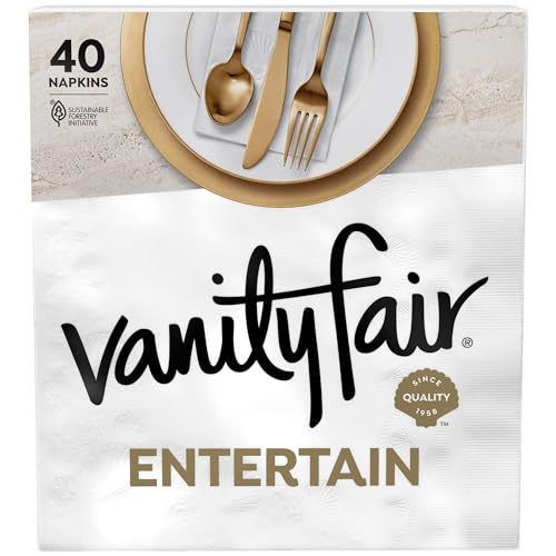 Self-importance Truthful Entertain Paper Napkins, 320 Depend - Disposable Napkins Good for Occasions and Entertaining