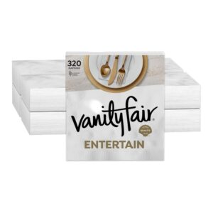 Self-importance Truthful Entertain Paper Napkins, 320 Depend – Disposable Napkins Good for Occasions and Entertaining