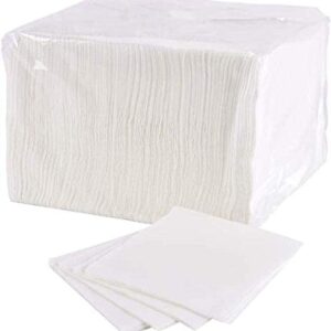 White Elegant 1-Ply Lunch Napkins – Pack of 500